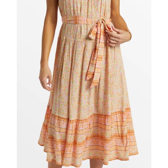 NEW BILLABONG wish for you dress in pink dream - Picture 4 of 5